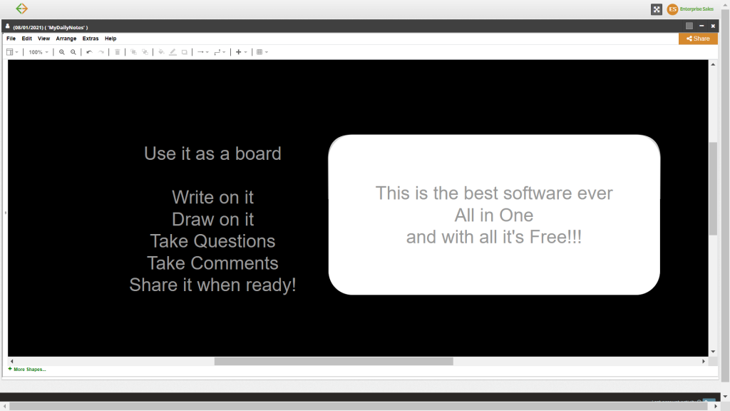 screenshot of Enterprise Atlas